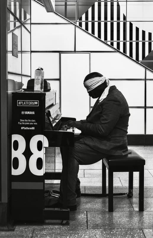 Blindfold Piano